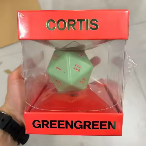 Cortis Green Green Multi Sided Dice Kpop Mini Album Collection Decor For Kpop Fans