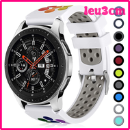 [LEUC3M] สายนาฬิกา22มม. สำหรับ Samsung Galaxy/Garmin/Huawei สายนาฬิกาข้อมือ46มม./Galaxy Watch 3 45มม./S3เกียร์สายนาฬิกาซิลิโคน