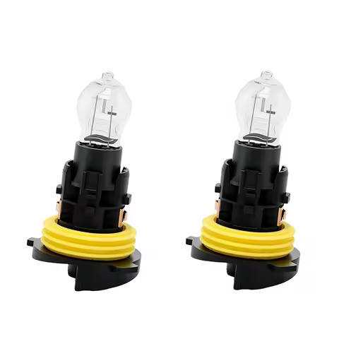 For Citroen C5 PH24W DC12V Warm White/Amber Halogen Fog Lamp for Peugeot 2008 3008 5008 DRL Daytime 