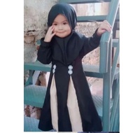 Baju Budak Perempuan Kurung Moden Budak Perempuan Dress Budak Perempuan Muslimah Jubah Budak Perempu