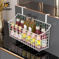 KOZEEY Wire Organizer Basket, over Cabinet Door Basket, Beside Shelf Organizer for Bedroom, Kitchen,