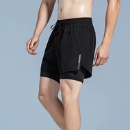 Men's Dri-Fit Taslan Running Shorts With Cycling Swimming Shorts cycling Basketball shorts
