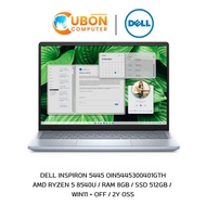 DELL INSPIRON 5445 OIN5445300401GTH NOTEBOOK (โน๊ตบุ๊ค) AMD Ryzen 5 8540U /8GB /512GB /WIN11 + OFF/ 