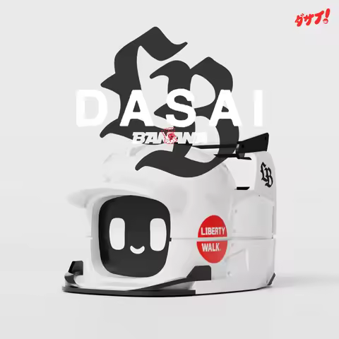 DASAI genuine 3rd MOCHI car robot mood piece universal modification JDM interior voice activation Li