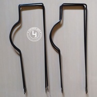 Adult bicycle basket pole