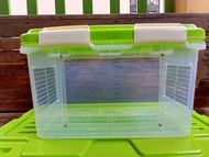 box container modif akrilik kandang landak mini reptil hamster gecko gerbil dll