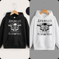 Kaos Avenged Sevenfold A7X Hoodie Sweater Band Avenged Sevenfold Cewek Cowok Jaket Motif Band A7x