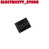 [20 Pieces]- Diode SS34 3A 40V SMB (1N5822 SS34B)