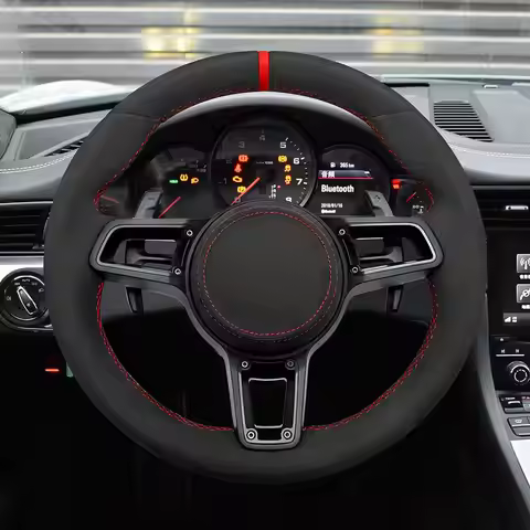 Upgraded Steering wheel for Porsche Macan Cayenne Panamera Taycan 718 Cayman 991 992 911 981 987 997