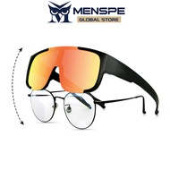 MENSPE Outdoor Cycling Sunglasses Cover Men Women Sunglasses Unisex Fashion Sunglasses UV400 Sunglas