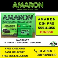 [ DIN55R | DIN55L | DIN55 | LN2 ] Amaron Hi-life PRO | Car Battery Bateri Kereta | Proton X50 Persona GEN2 Satria Toyota