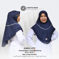 Alena Pleated Novita Hijab Premium Jersey Hijab
