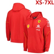2026 New F1 Unisex Long Sleeve Coat&Jacket +  F1 Ferrari Racing Team Hoodie