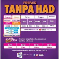 Simcard Celcom Prepaid Unlimited Internet Unlimited Call