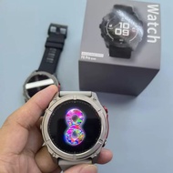 Smart Watch F8 pro For Men Waterproof Diving , Swimming Outdoor Sports AMOLED SmartWatch LED flashli
