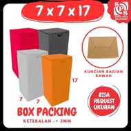 Box 7x7x17 A0 / Cardboard 7x7x17 A0 Packing Cardboard / Box 7x7x17 A0 Packaging Bottle Box Zigma Sho
