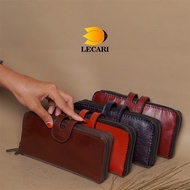 Donia Lecari Genuine Leather Long Wallet