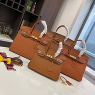 [Fishwater Boutique] First Layer Togo Cowhide 25cm Small Size Unisex Handbag