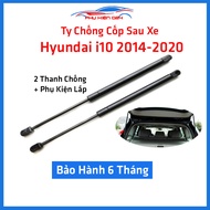 Bộ 2 ty thủy lực ben hơi chống cốp sau ô tô Hyundai i10 2014-2020 tự động kèm phụ kiện lắp