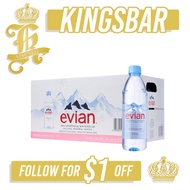 Evian Mineral PET Bottles 24x500ml