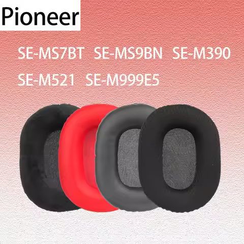 Earpads for Pioneer SE-MS7BT MS9BN Headphones M390 M521 Ear Cushions Replacement M999E5 Headset Pads
