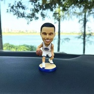 訂購 美國 球隊 金州勇士 史提芬居里  籃球 偶像 明星 卡通模型 搖頭 公仔 人偶 手辦 玩具 擺設 USA NBA basketball player toy Bobblehead figure