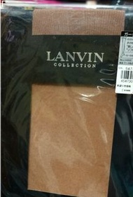 全新未開袋 LANVIN COLLECTION STOCKING 
（四骨絲襪）
