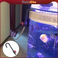 PETSOLA Aquarium Water Tube Water Pipe Fittings Aquarium Water Changer Water Inflow