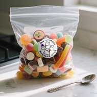 1pc/5pcs/10pcs/20pcs Halloween Custom Text Stickers - 1in (25mm)/1.65in (40mm)/2in (50mm) Sizes, Per