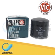 [C-526] VIC Oil Filter Isuzu 4HF1, 4HE1, 4HL1 C526