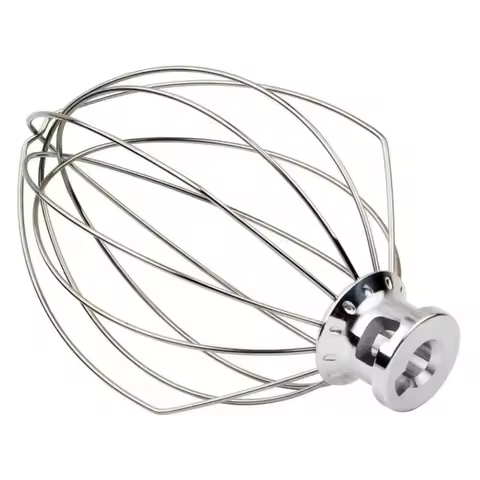 A09G-K5AWW Wire Whip Steel Wire Whisk Stainless Steel Egg Beater Mixer Mixing Head 5QT for American 
