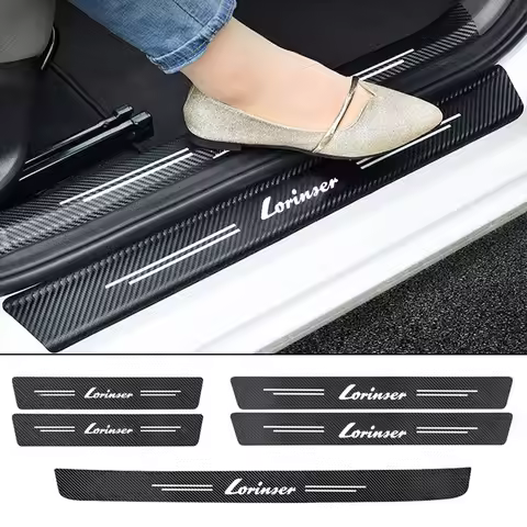 Car doorsill Protective Sticker Tape for Lorinser Mercedes Benz LS560MX LX VS MS500 GS W203 W204 W21