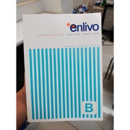 Enlivo B5 Notebook (per pack contains 3 books)