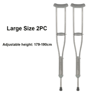 COD Crutches for Adult Adjustable Saklay for Adult Adjustable Stainless Crutches Walker for Adult Cr