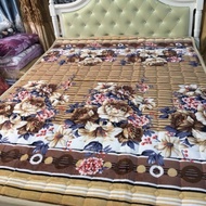Flower pattern bed carpet