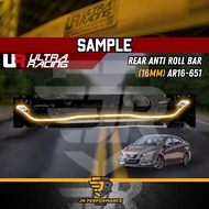 Ultra Racing Safety Bar Nissan Almera N18 1.0 Turbo Front Strut Bar Engine Bar Car Suspension TW2-41