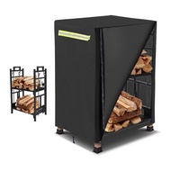 Waterproof Outdoor Fireplace Cover210D Oxford Cloth Protective Cover Dust Cover Wood Rack Firewood R
