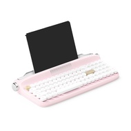 Actto B309 Keyboard 82keys Retro Bluetooth Wireless Keyboard Charging Fashion Woman Accessory For Wo