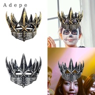[Adepe] Gothic Halloween Accessories Wedding Hair Accessories Crown for Women for Birthday Prom Part