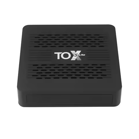 UGOOS TOX5 Lite Android 14 TV Box 2GB RAM 32GB EMMC Amlogic S905X5M Quad Core 1000M Ethernet Dual Ba