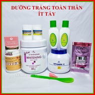 Body cream set of 10 Piece Super White, fast, super absorbent Velvet+ 3c3 Abutine + size X3 super st