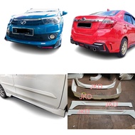 BODYKIT BEZZA DRIVE 68 D68 HIGH QUALITY ABS MATERIAL FRONT REAR &amp; SIDE SKIRT FULL SET CAR BODYKIT WITH EXHAUST DUMMY