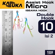 Assist Hook Kassuka Micro Double | Assist Hook Micro Jig | Kail Pancing