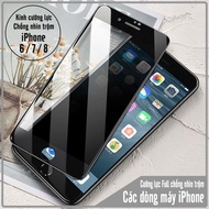 Anti-Peeping Tempered Glass Sticker for iP 6, 6s, 6 Plus, 6s Plus, iP 7, 7 Plus, iP 8, 8 Plus