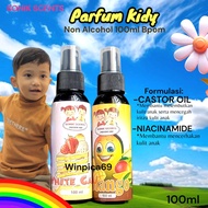 Parfume Anak Parfume Kidy Non Alchohol 100ml Bpom Minyak Wangi Anak Mengandung Niacinamide dan Casto