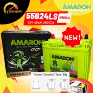 NS60L NS60LS NS60 NS60RS 55B24 | AMARON GO | Car Battery Bateri Kereta | Proton Saga FLX Proton Wira