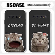 Samsung S10 / S10 Plus / S10 5G cute And cute Cat Case | Samsung Phone Case Comprehensive camera Protection