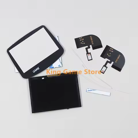 1set Brightness V4 IPS LCD Screen Sets for GBA V4.0 Game Console Replacement LCD Display Screen IPS 