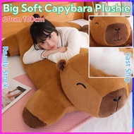 [Ready Stock] 60/100cm Large Capybara Plushie patung capybara besar Capybara Plush Capybara Plush Bi