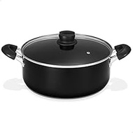 Iris Ohyama DCS-P28 Two-Handle Pot, 11.0 inches (28 cm), Pot with Lid, Gas Fire/Induction Compatible